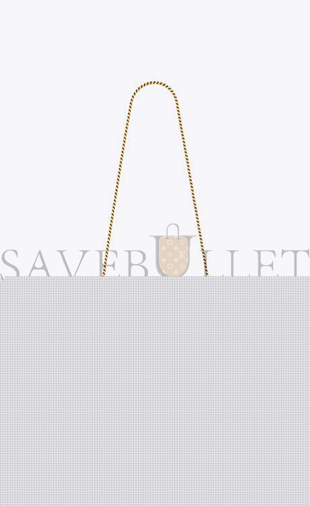 Y*L cassandre matelassÉ chain wallet in grain de poudre embossed leather 377828bow012516 (22.5*14*4cm)