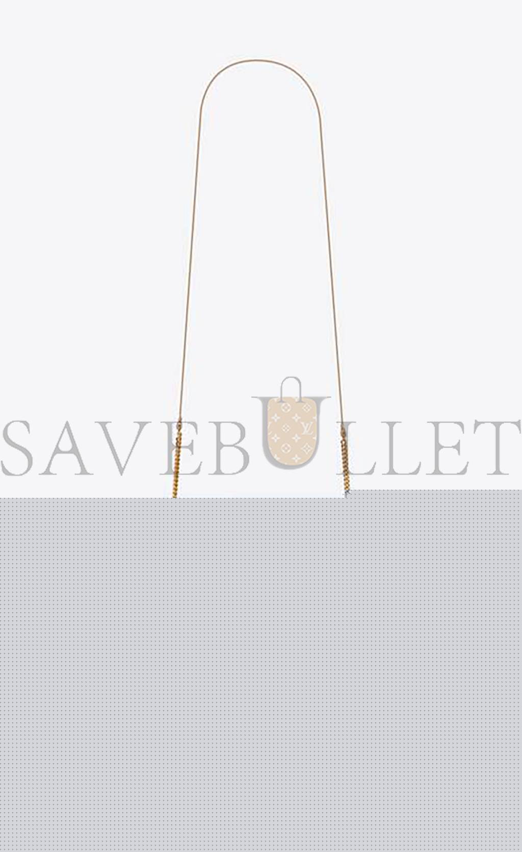 Y*L cassandre phone holder with strap in smooth leather 6350950u40j2721 (18*11*2.5cm)