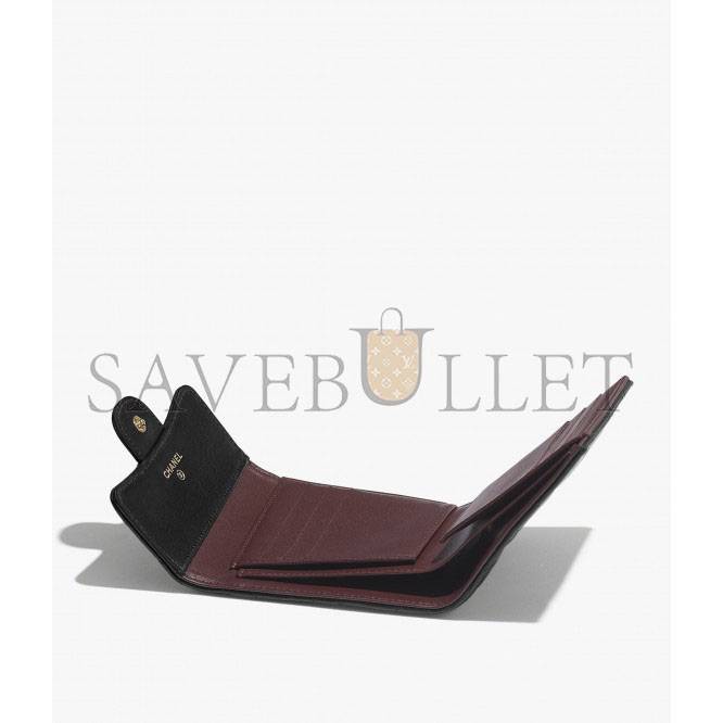 Ch*el classic small flap wallet gold hardware ap0231 y01295 c3906 （10.5cm*11.5cm*3cm）