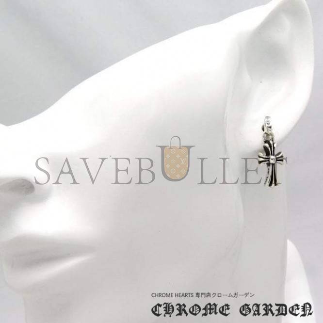 Ch**me He**ts cross babyfat drop earrings