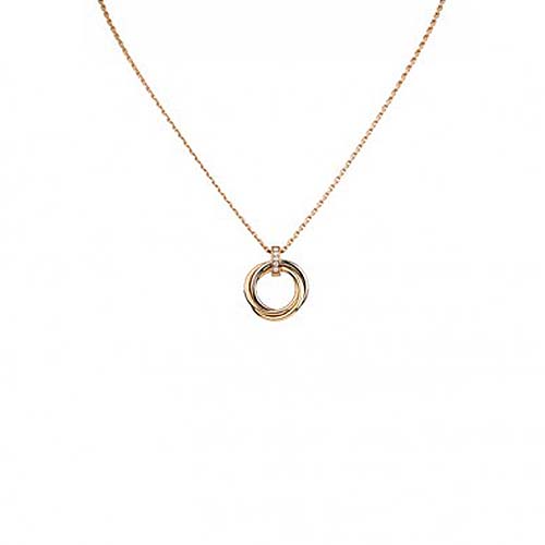Ca*t*er  trinity necklace b7058700