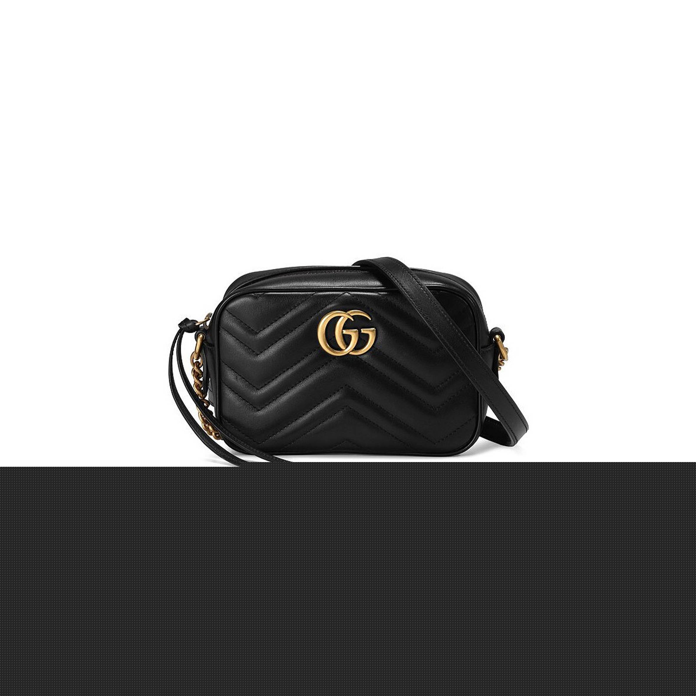 G*u*i gg marmont matelassÉ mini bag 448065 (18*12*6cm)