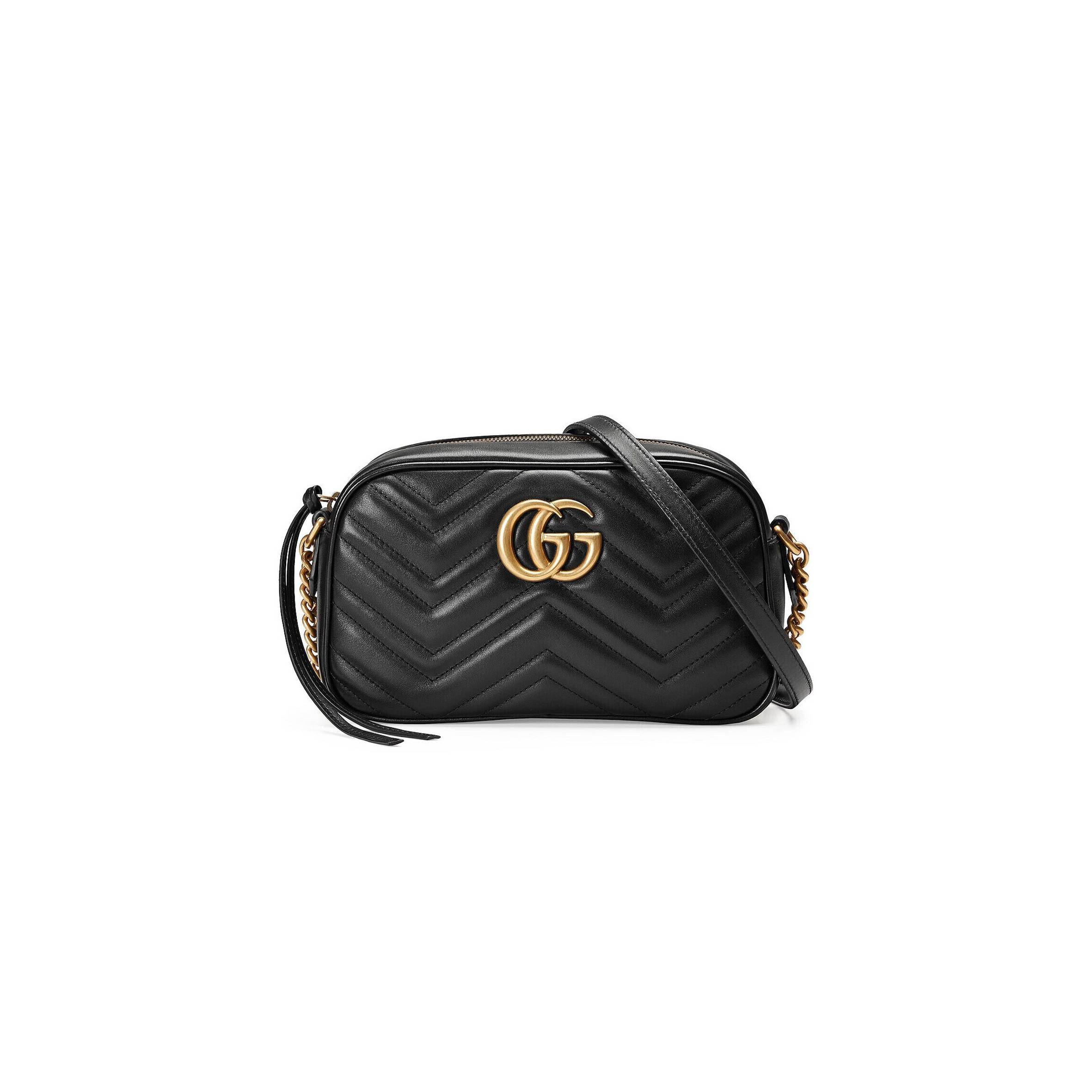 G*u*i gg marmont small matelassÉ shoulder bag 447632  (24*13*7cm)