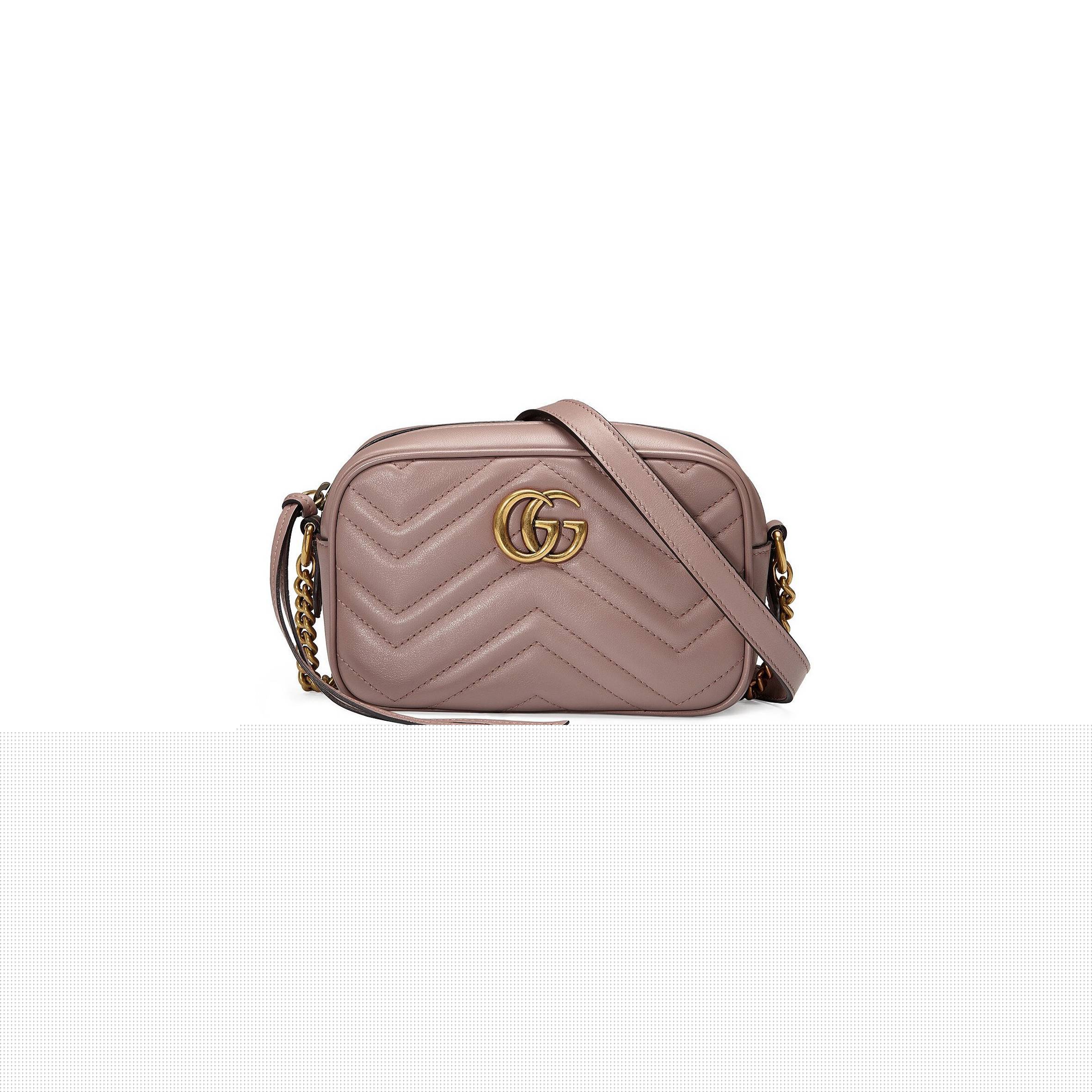 G*u*i gg marmont matelassÉ mini bag  448065(18*12*6cm)