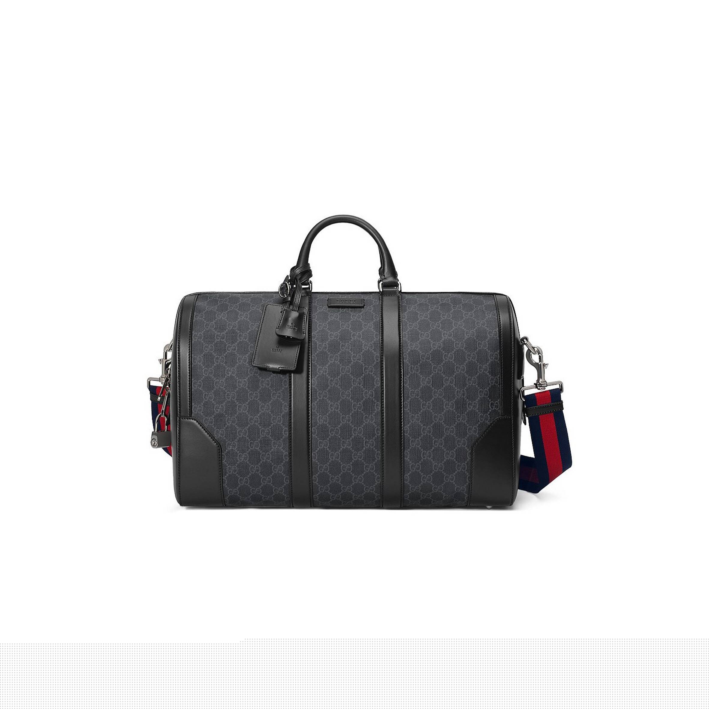 G*u*i gg black carry-on duffle  ‎474131 (44*29*25cm)