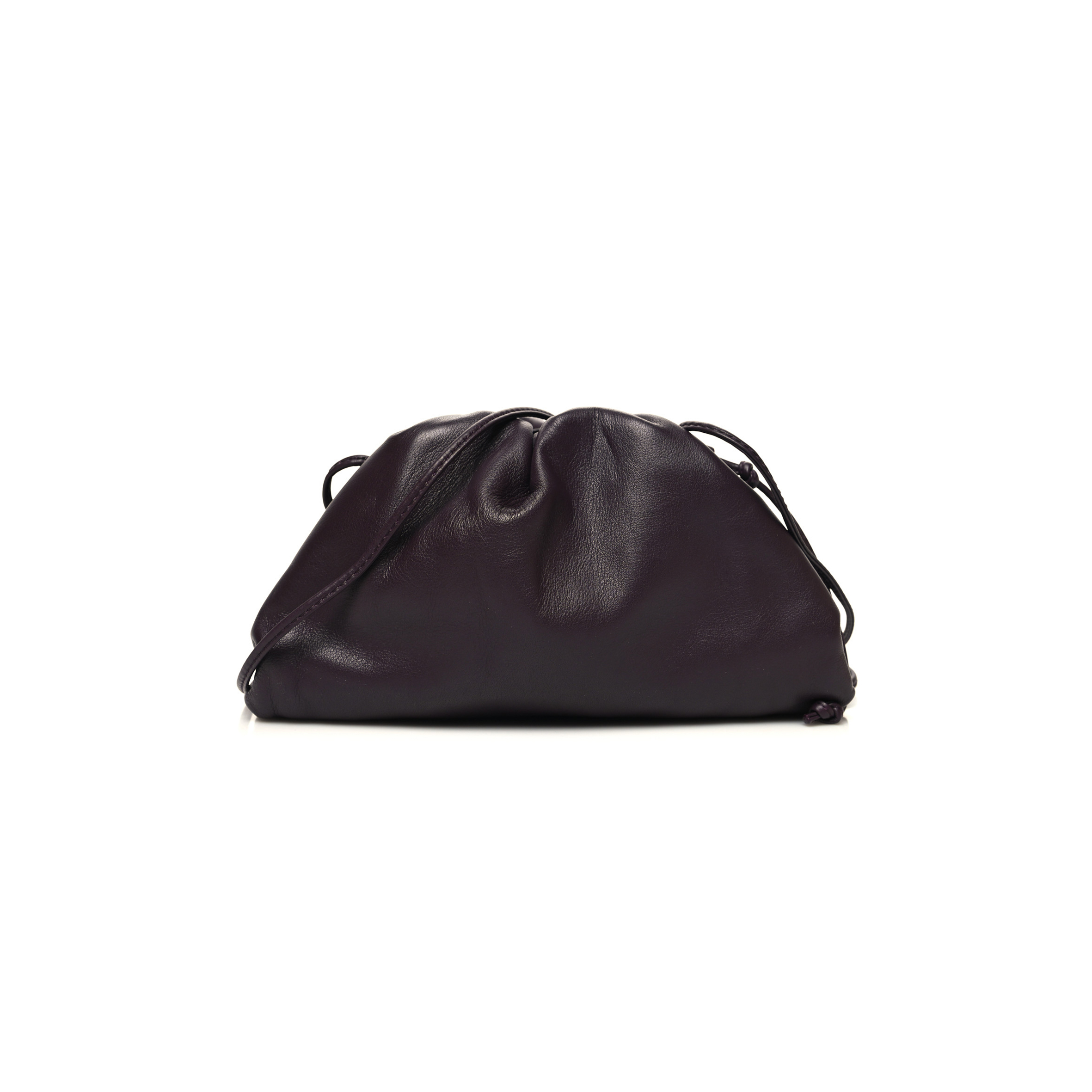 bo*te*ga Ve*ne*ta butter calfskin the mini pouch grape (22*14*6cm)