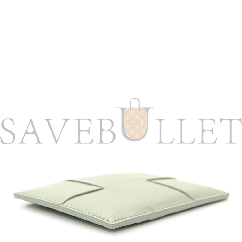 bo*te*ga Ve*ne*ta nappa intreccio cassette credit card holder new sauge (11*8cm)