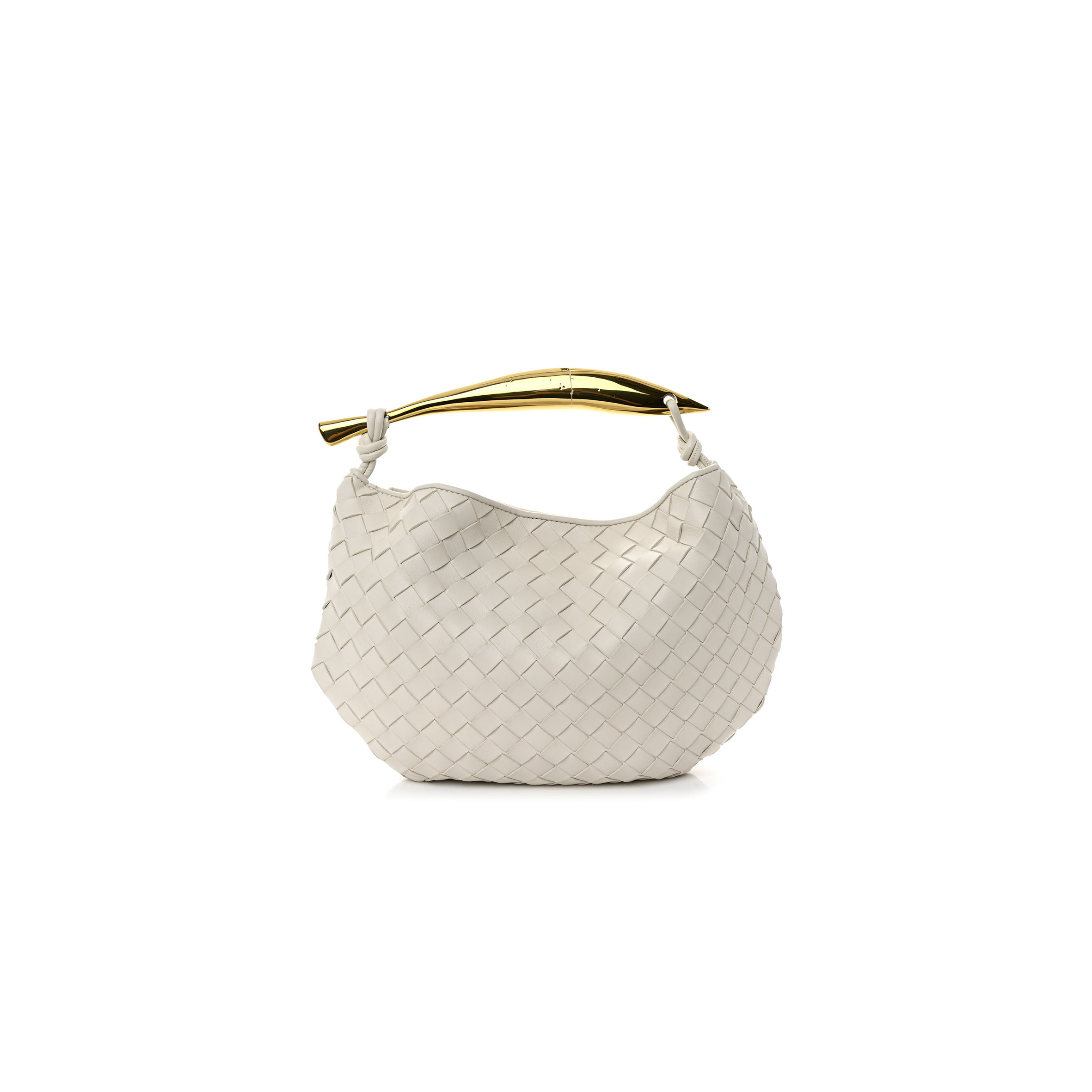 bo*te*ga Ve*ne*ta nappa intrecciato sardine bag chalk (36*23*3cm)