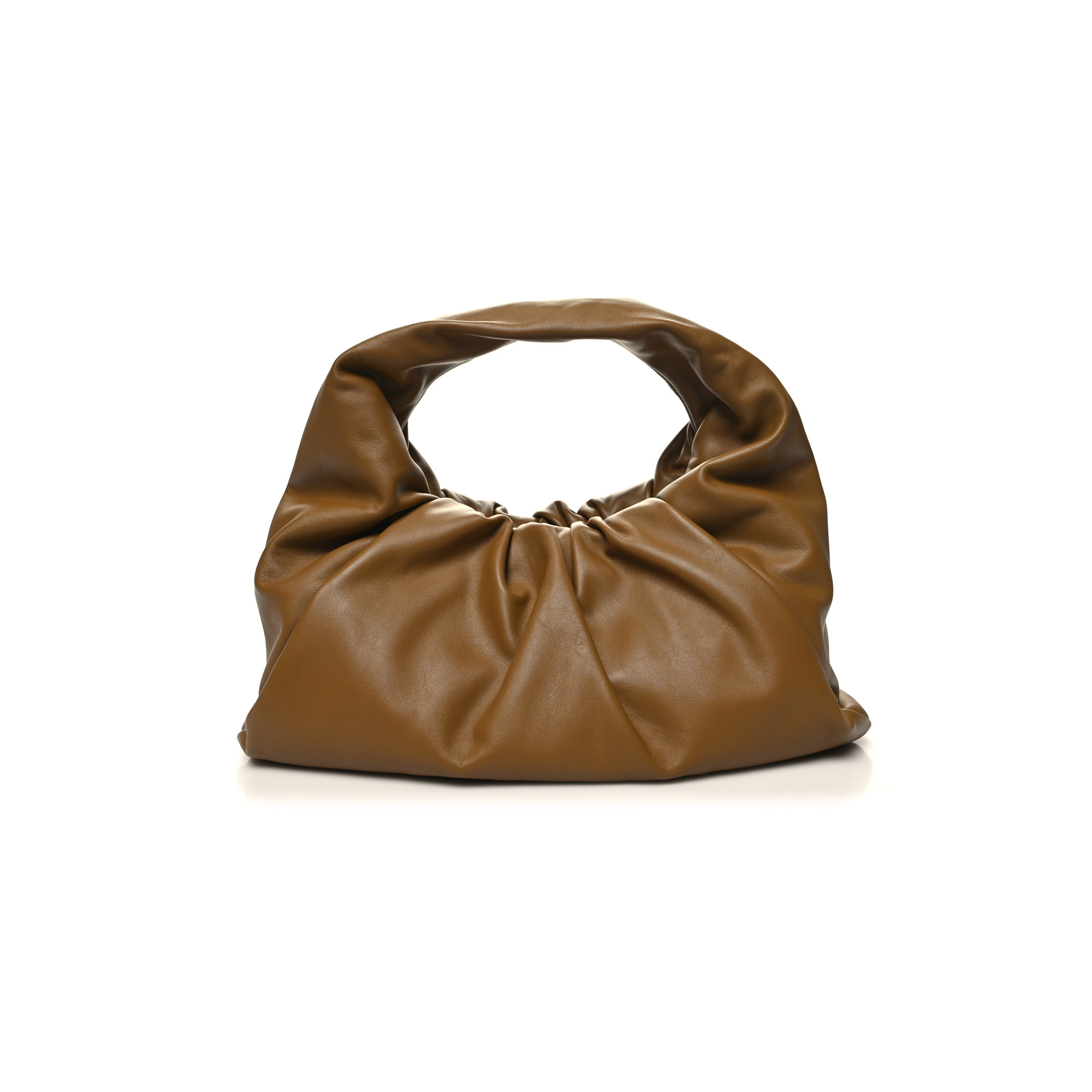 bo*te*ga Ve*ne*ta smooth butter calfskin small the shoulder pouch moutarde (40*29*8cm)