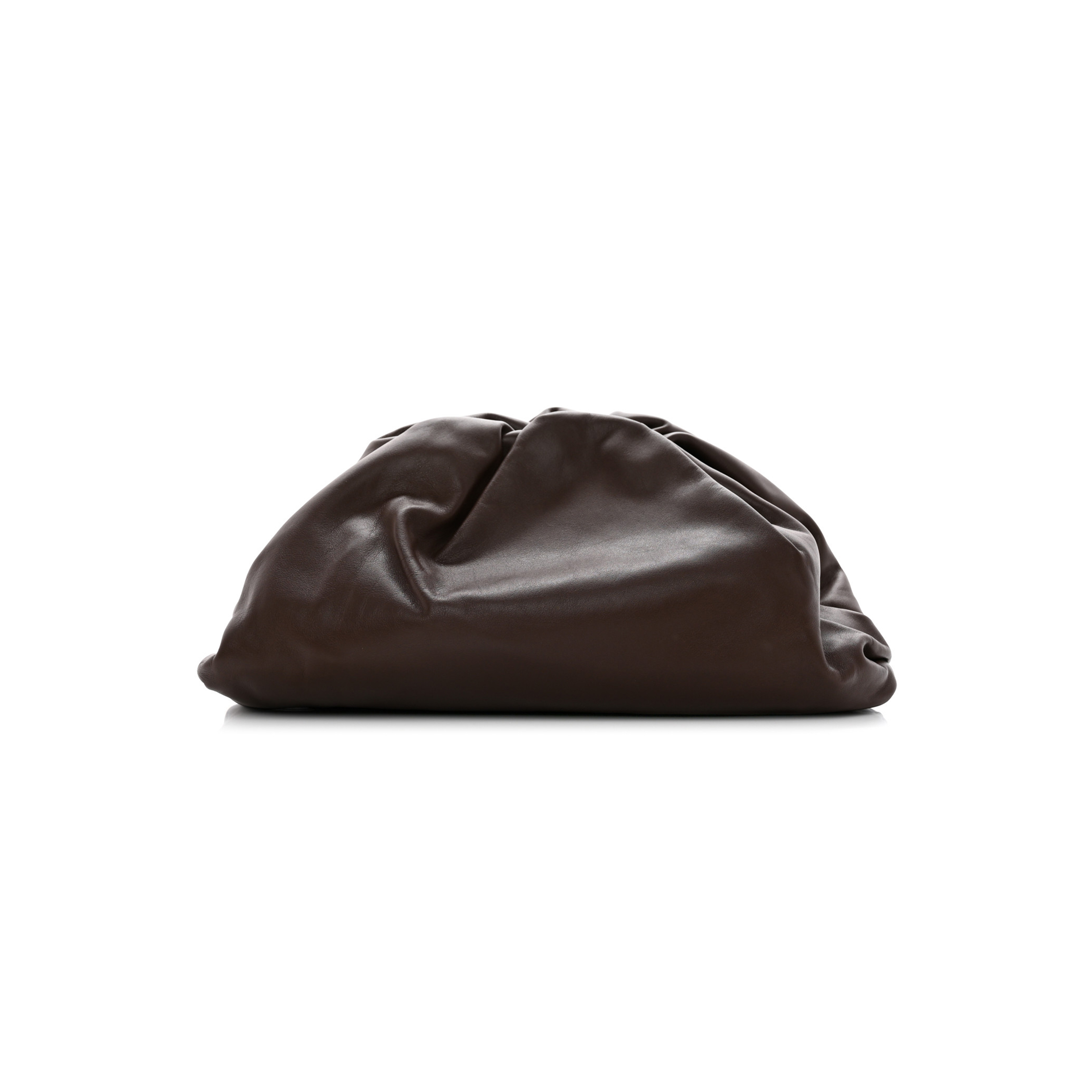 bo*te*ga Ve*ne*ta smooth butter calf the pouch oversized clutch brownie (39*19*9cm)