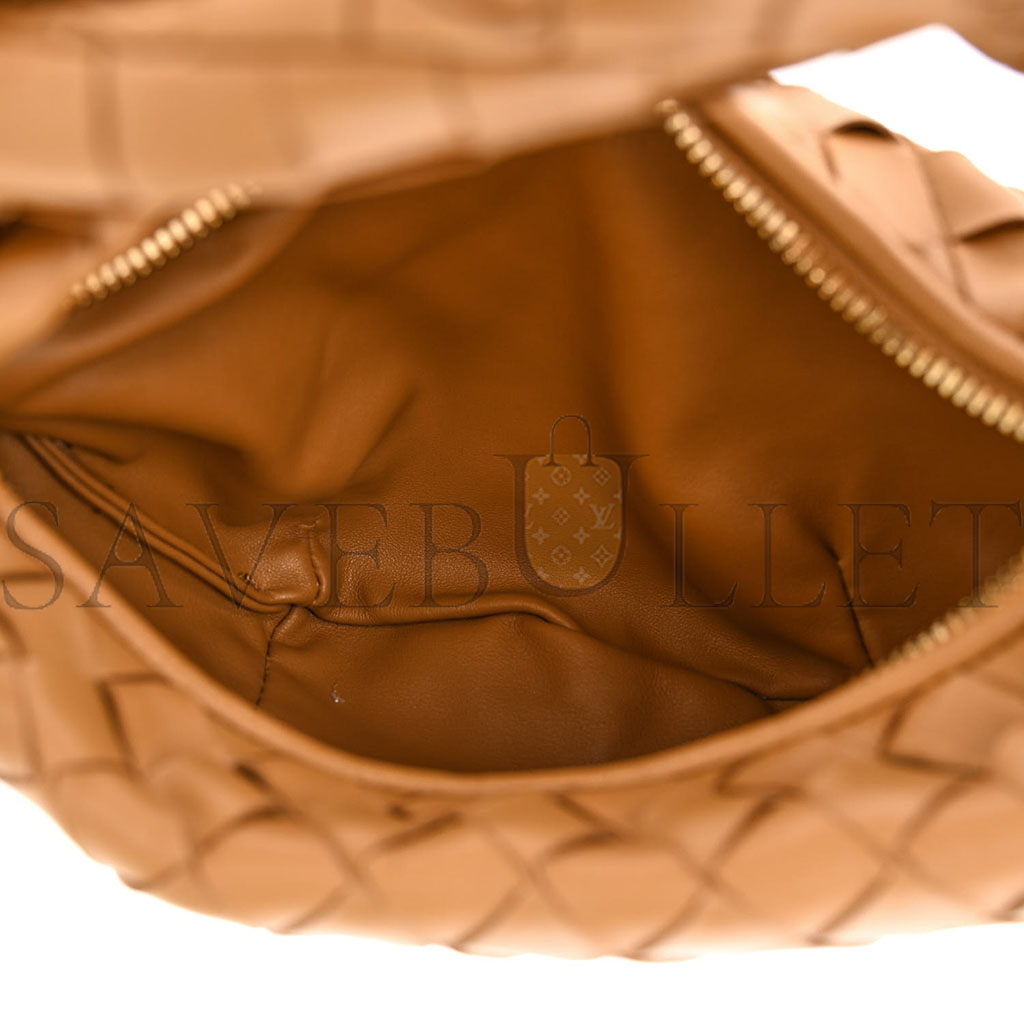 bo*te*ga Ve*ne*ta nappa intrecciato mini jodie caramel (23*13*5cm)