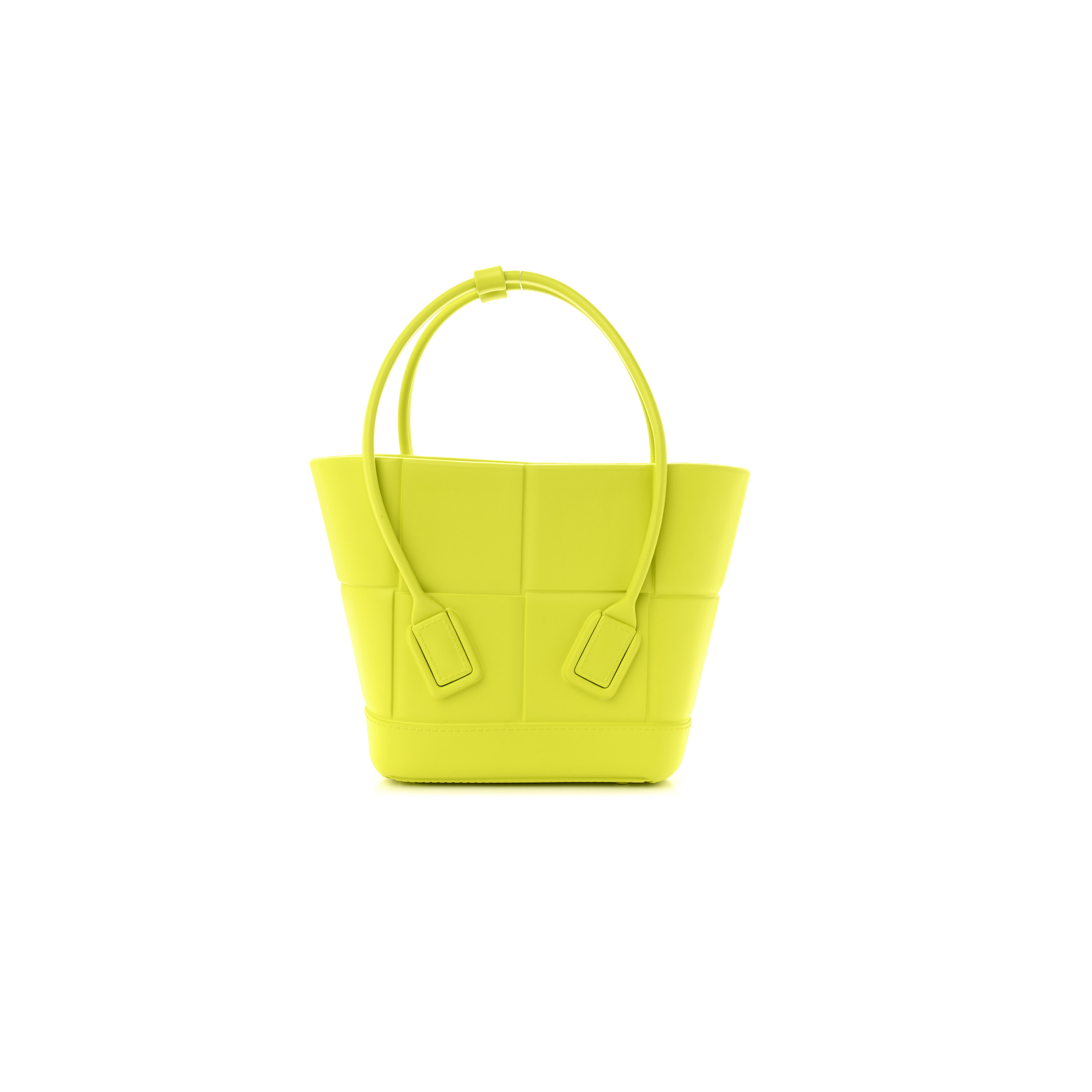 bo*te*ga Ve*ne*ta rubber maxi intrecciato mini arco kiwi green (21*18*8cm)