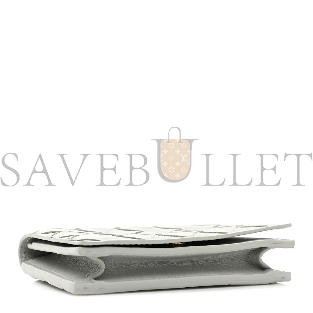 bo*te*ga Ve*ne*ta nappa intrecciato card case agate grey (11*9*2cm)