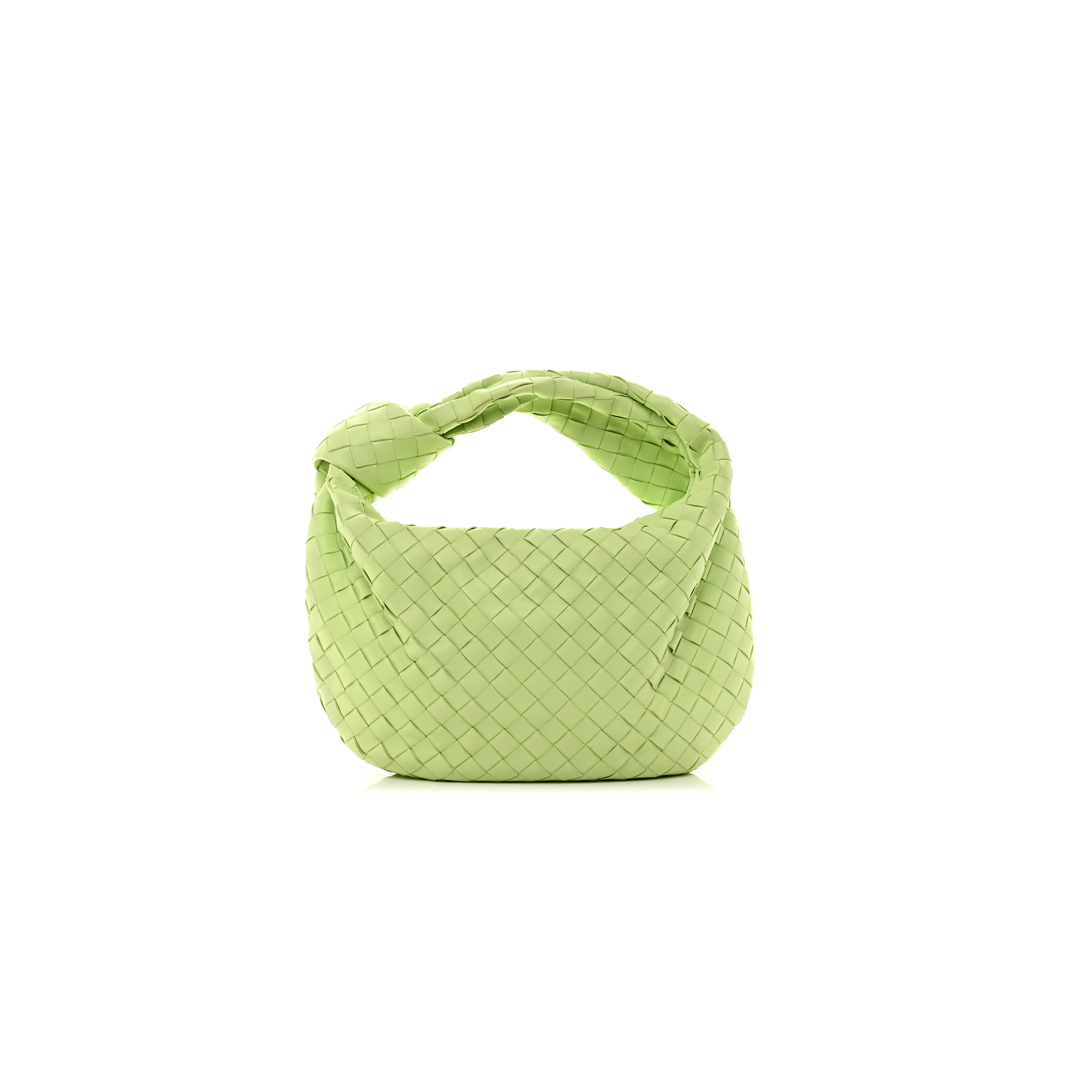 bo*te*ga Ve*ne*ta nappa intrecciato teen jodie hobo pistachio (34*21*9cm)