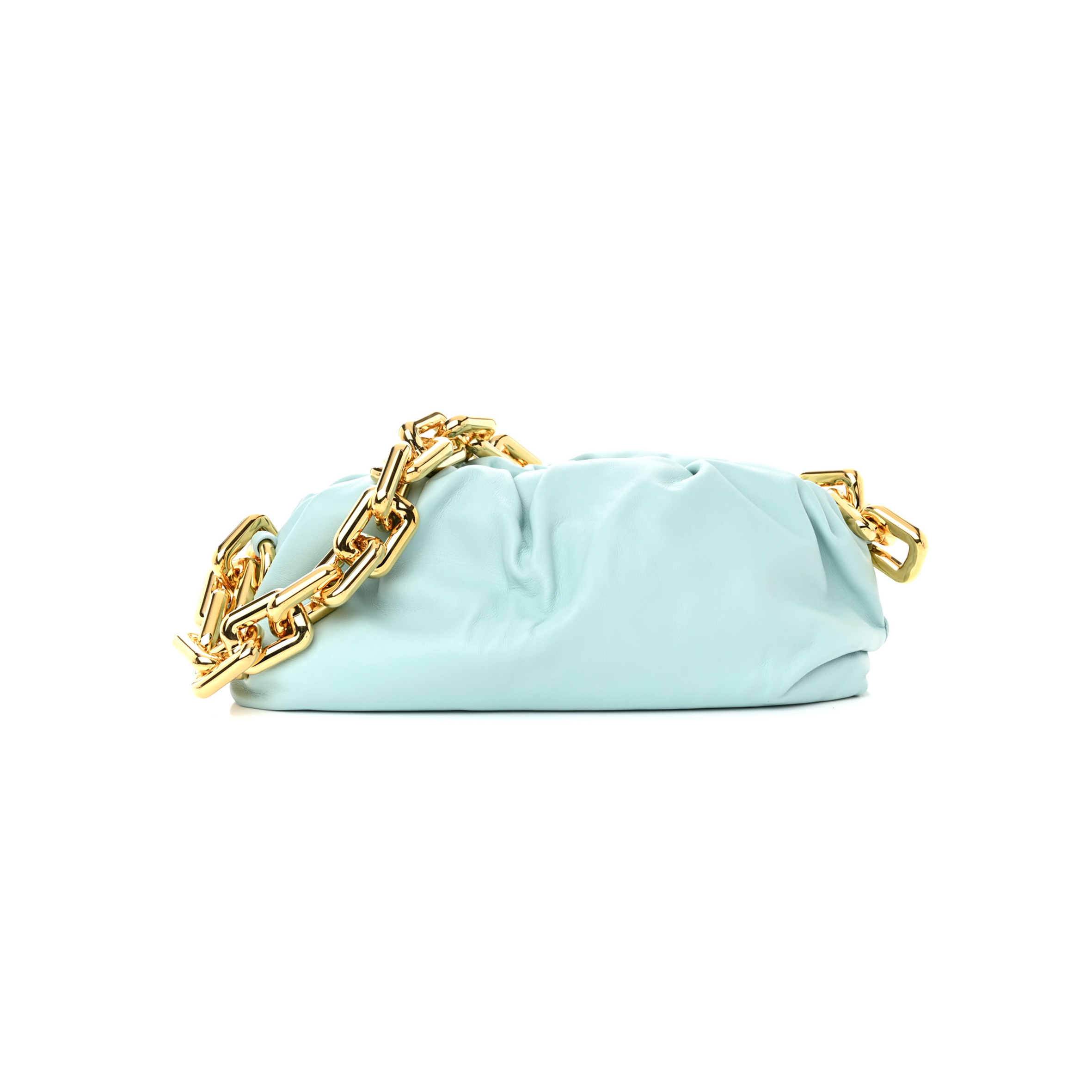 bo*te*ga Ve*ne*ta calfskin the pouch chain spearmint (30*15*10cm)