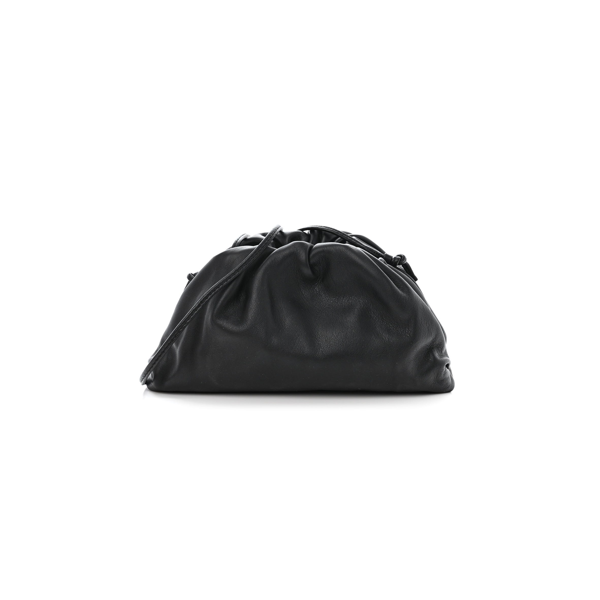 bo*te*ga Ve*ne*ta butter calfskin the mini pouch black (22*12*5cm)