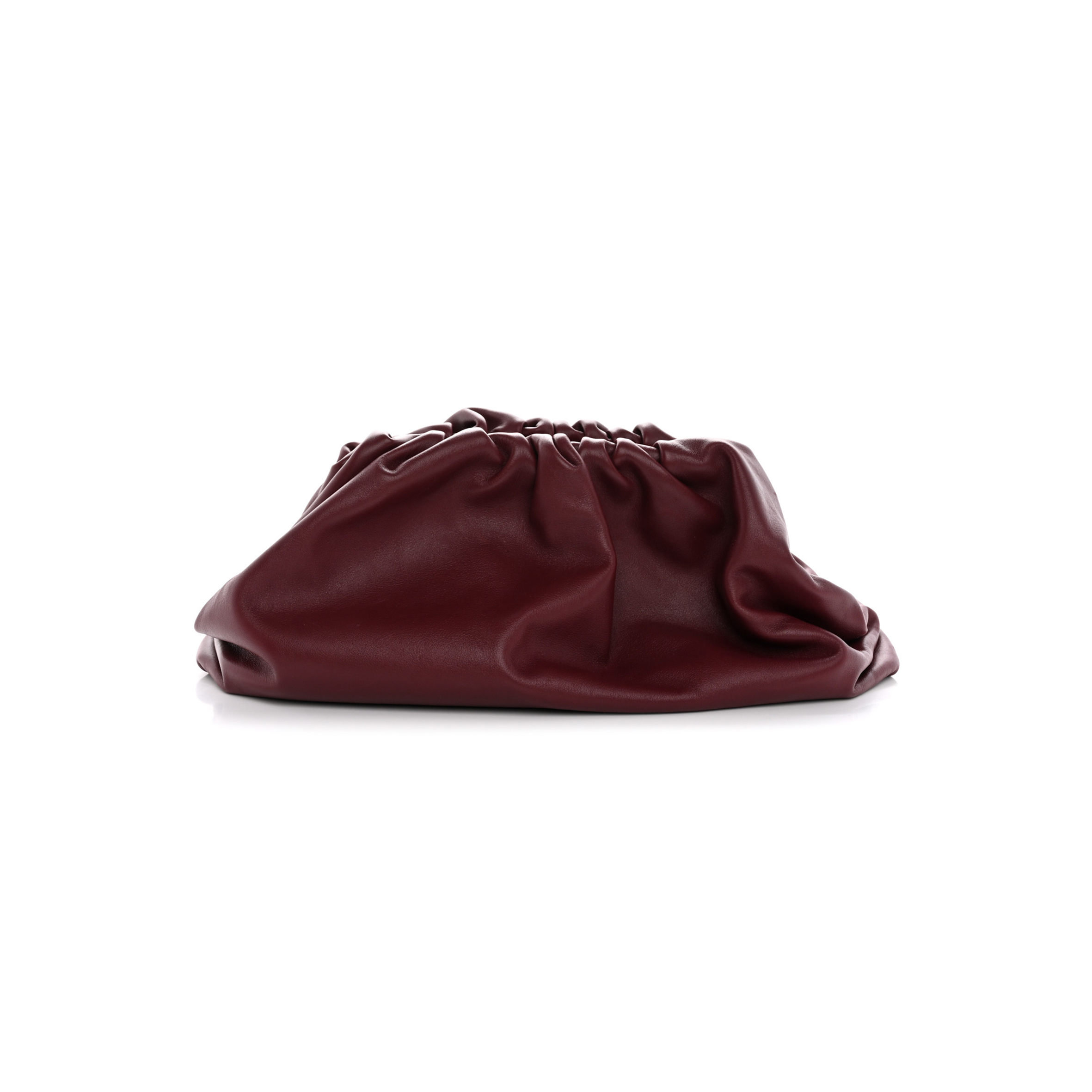 bo*te*ga Ve*ne*ta smooth butter calf the pouch oversized clutch bordeaux (37*20*8cm)