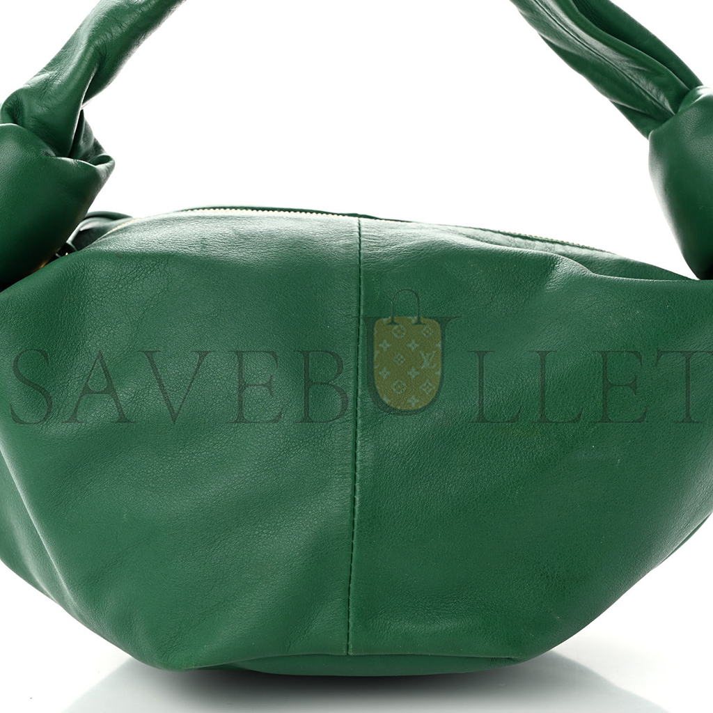 bo*te*ga Ve*ne*ta nappa mini double knot bag racing green (28*15*14cm)