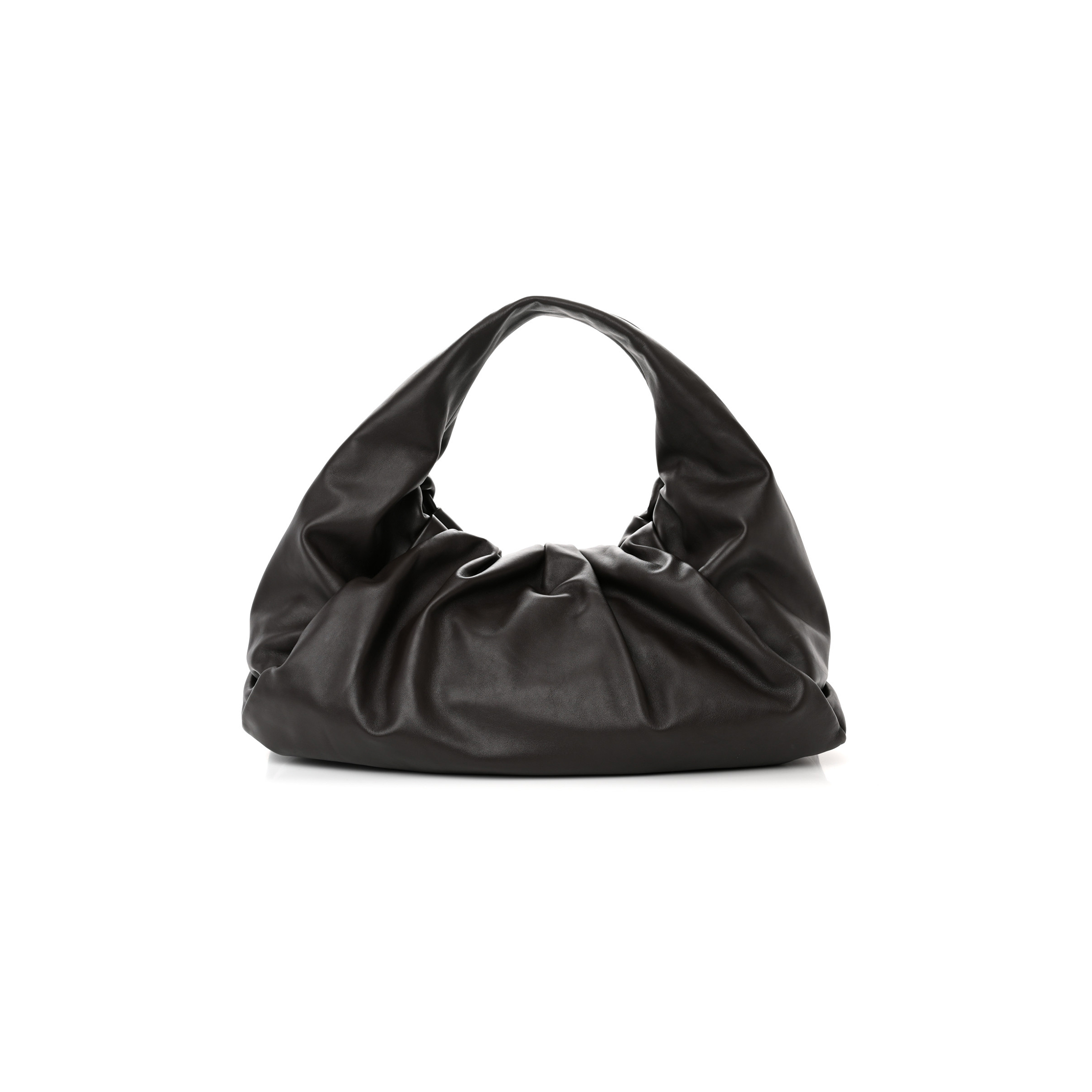 bo*te*ga Ve*ne*ta smooth butter calfskin large the shoulder pouch brownie (50*30*15cm)