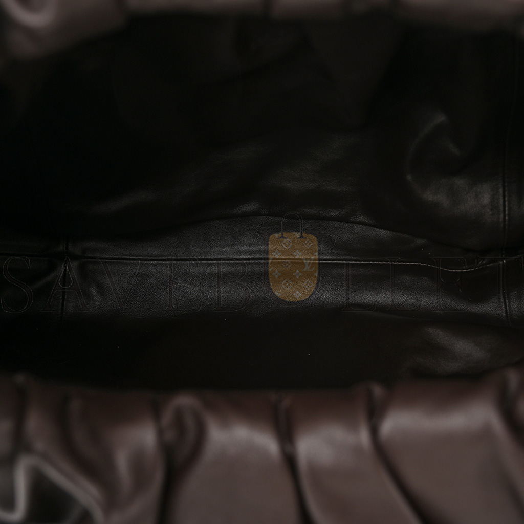 bo*te*ga Ve*ne*ta smooth butter calfskin large the shoulder pouch brownie (50*30*15cm)