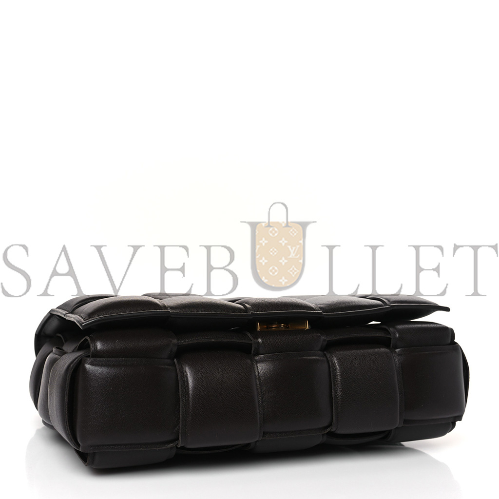 bo*te*ga Ve*ne*ta nappa maxi intreccio padded cassette crossbody bag fondant (25*16*7cm)