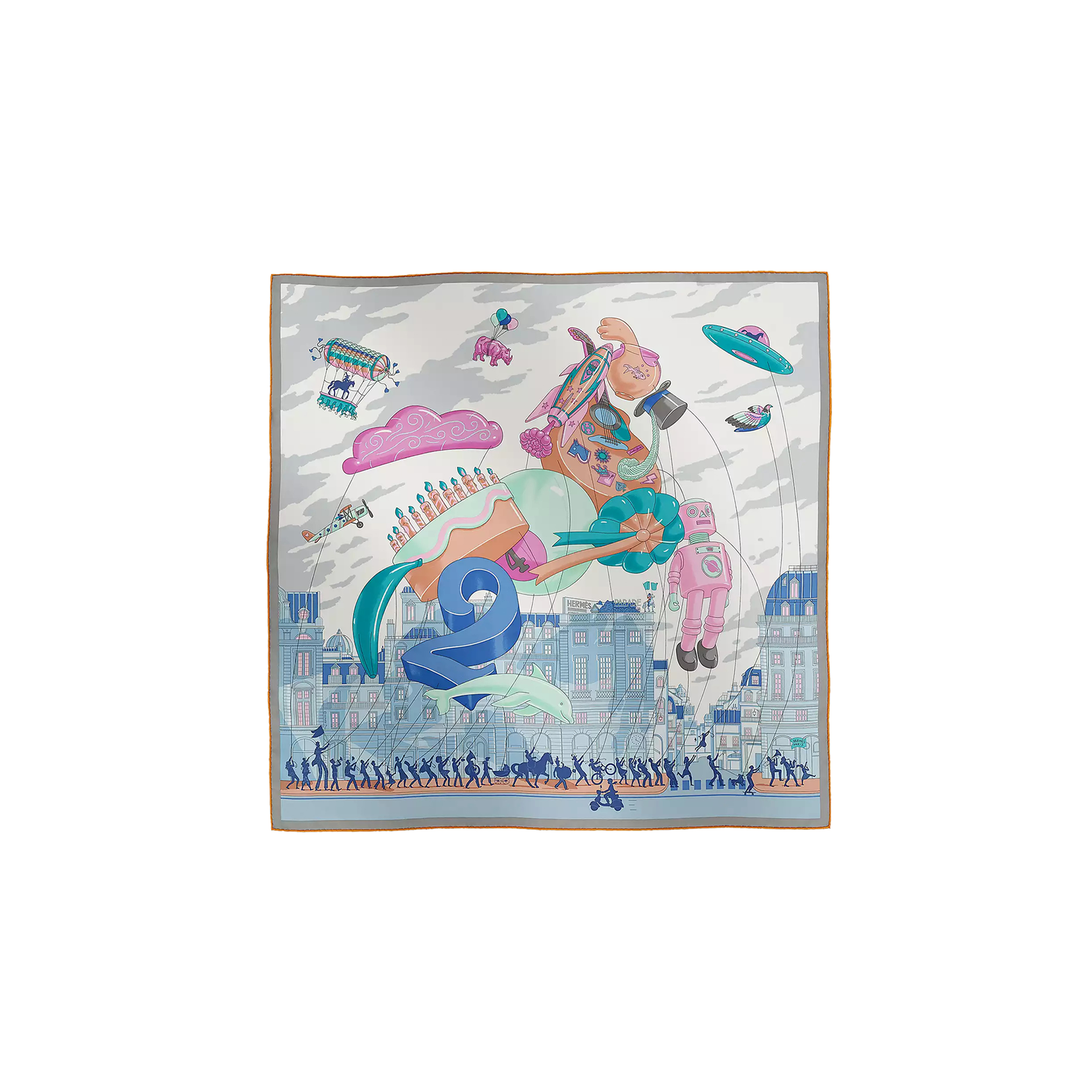 H**mes parade scarf 90 h004150s (88*88)