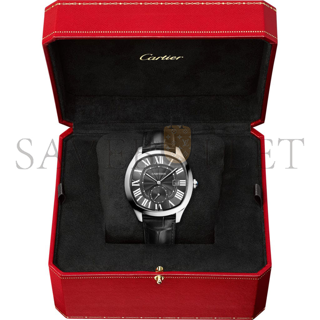 Ca*t*er drive de Ca*t*er black dial steel mens watch wsnm0009