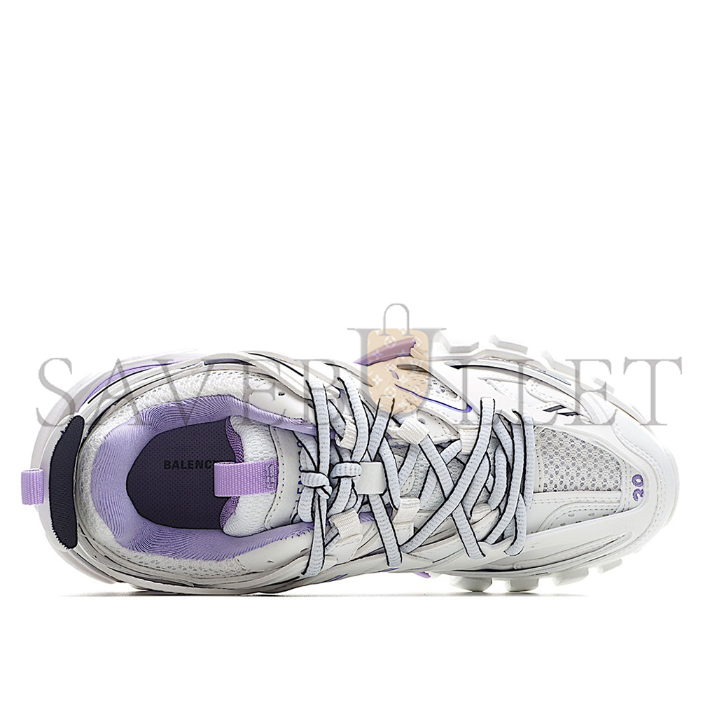 Ba*len*cia*ga wmns track sneaker white lilac 542023w3gc30225