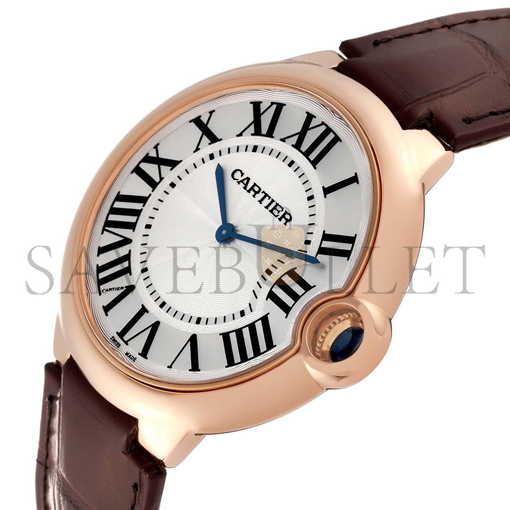 Ca*t*er ballon bleu rose gold watch w6920083