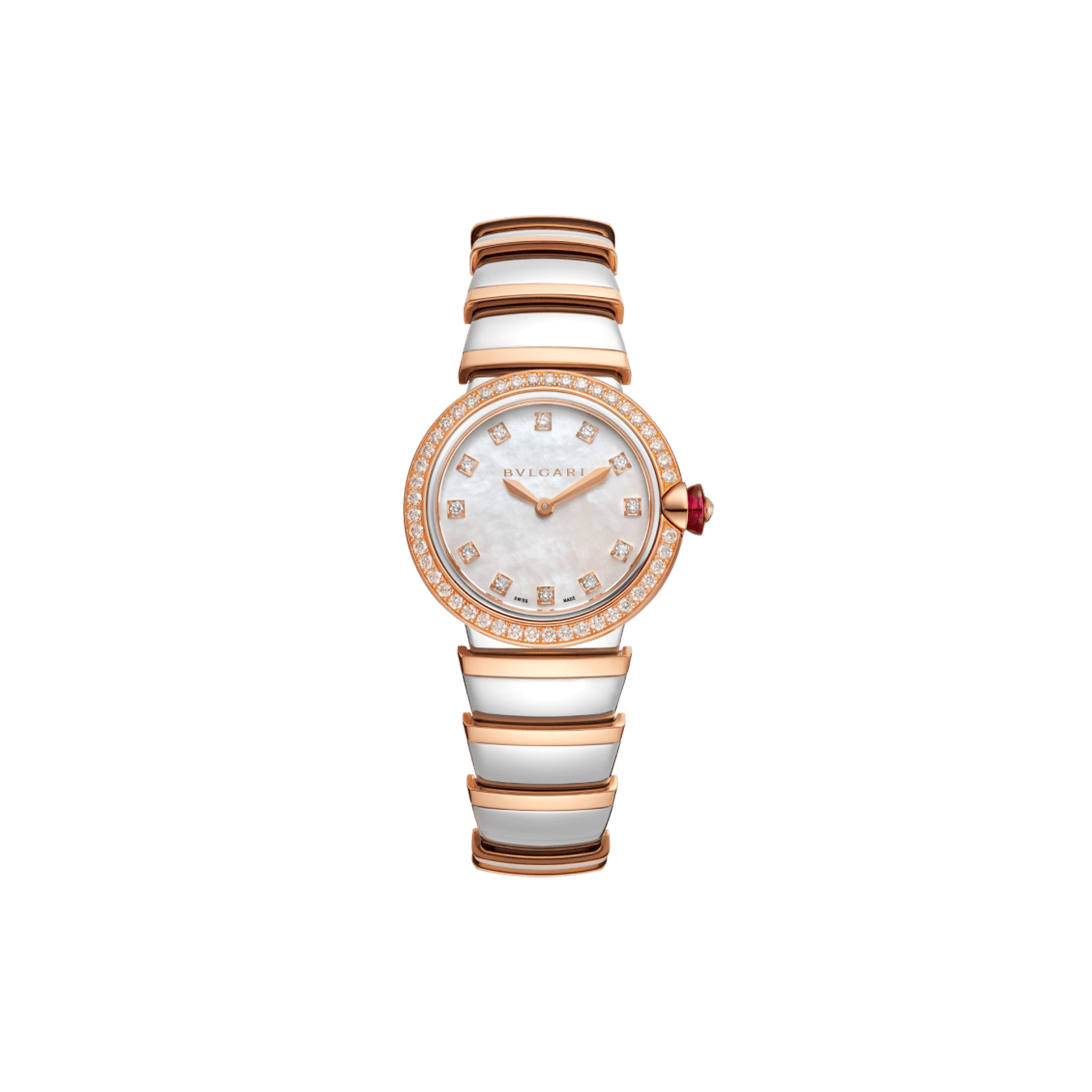 B*l*ai lvcea ladies 18 carat rose gold watch 102475