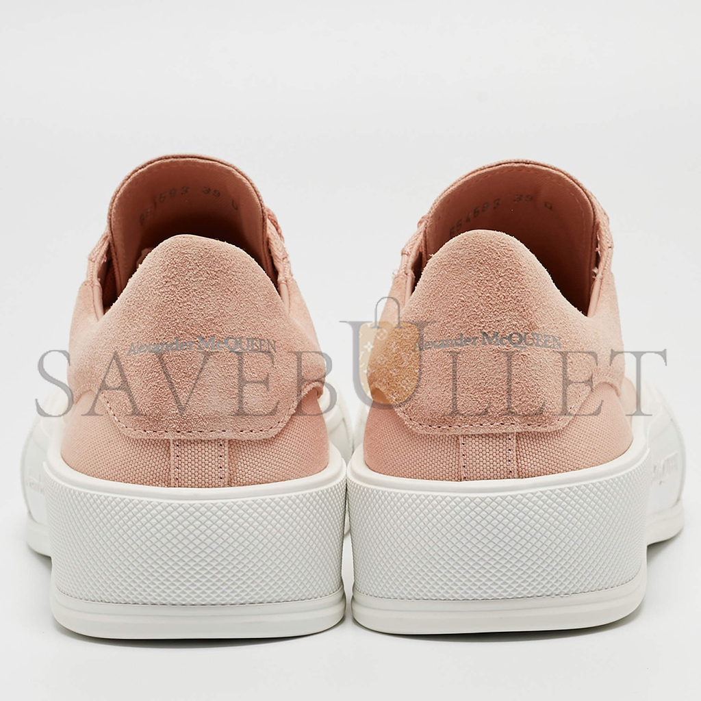 Ale*d*r m*q*en deck canvas sneakers 654593w4pq19297