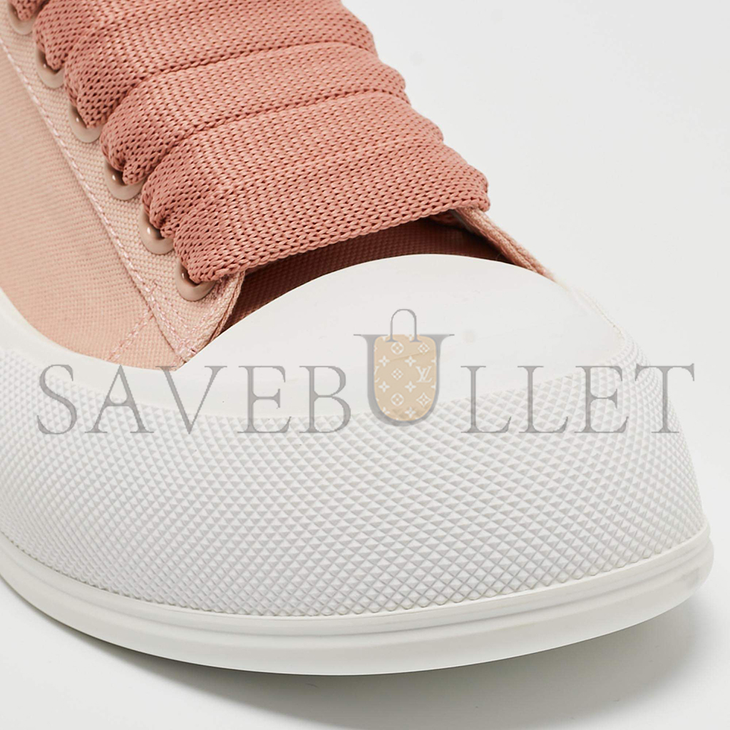 Ale*d*r m*q*en deck canvas sneakers 654593w4pq19297