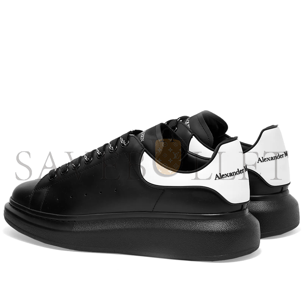 Ale*d*r m*q*en oversized raised-sole leather trainers 625156whxmt1006