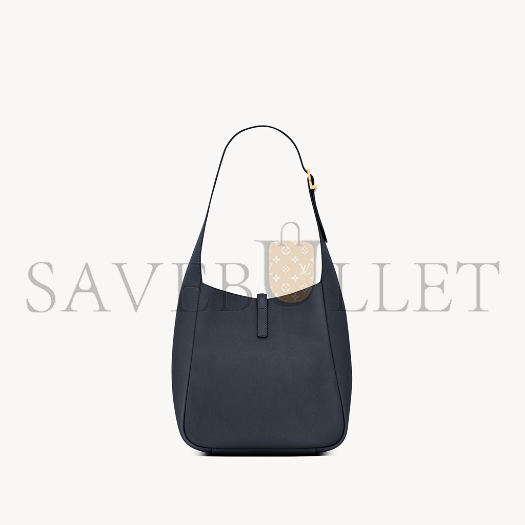 y*l le 5 À 7 S*pple small in grained leather 713938aaauq4100 (23*22*8cm)