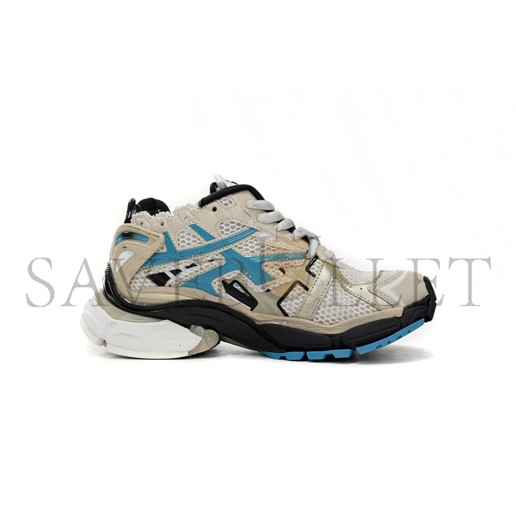 Ba*len*cia*ga runner beige grey blue 677402w5rh60312