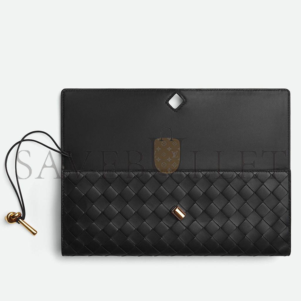 bo*te*ga Ve*ne*ta andiamo clutch 741511vcpp31019 (31*13*3cm)