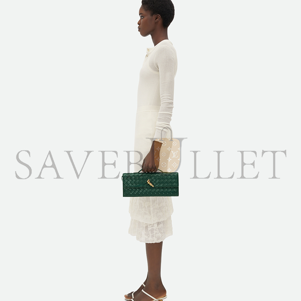 bo*te*ga Ve*ne*ta andiamo clutch 741511vcpp33050 (31*13*3cm)