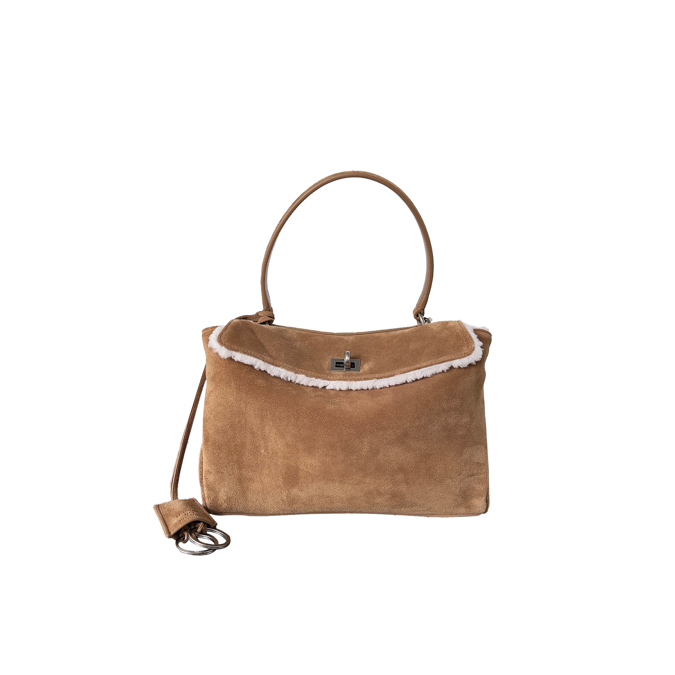 Ba*len*cia*ga rodeo small handbag 7897443 (28.9*20*9.9cm)