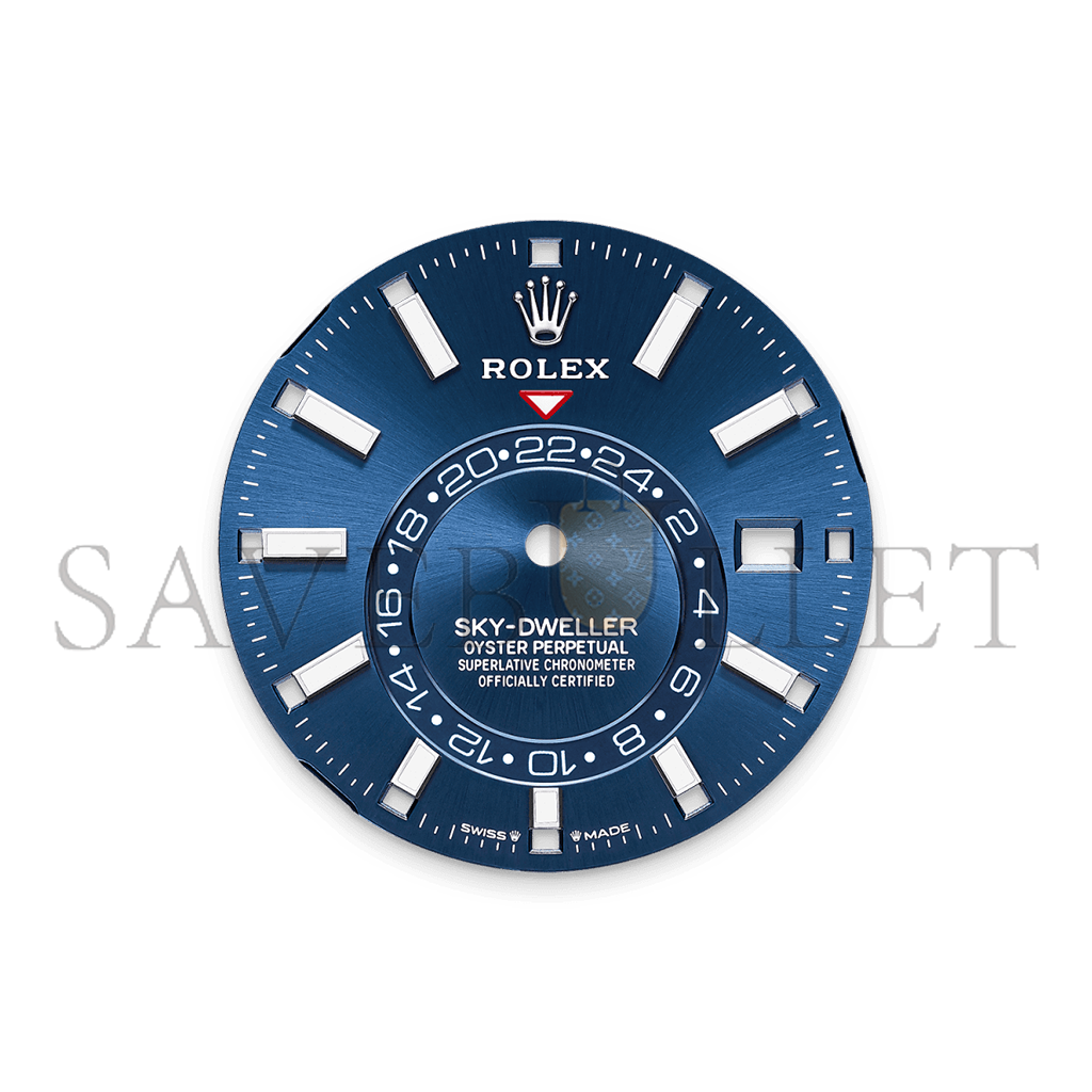 R*l*x sky-dweller oyster, 42 mm, oystersteel and white gold watch 336934