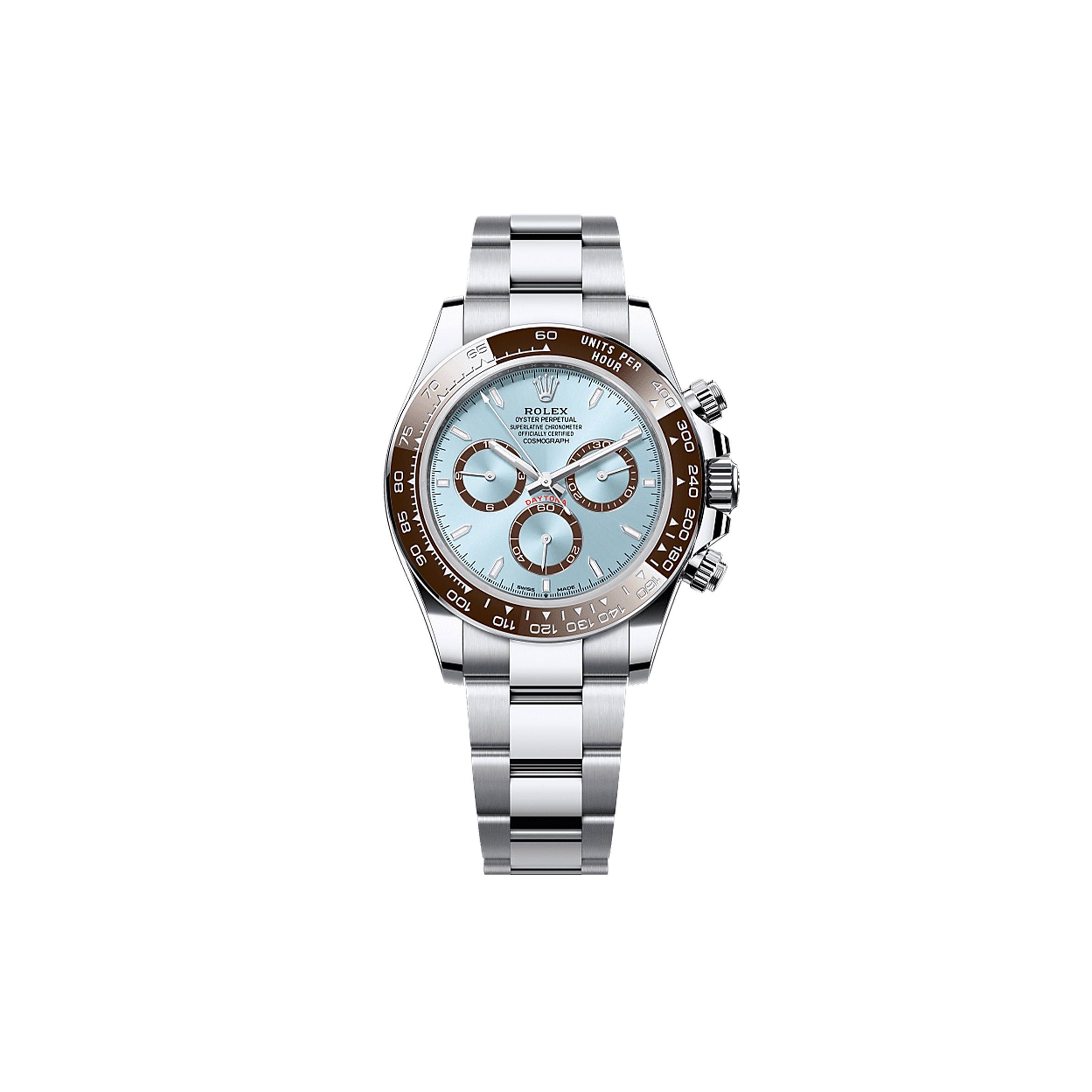 R*l*x cosmograph daytona oyster, 40 mm, platinum watch 126506