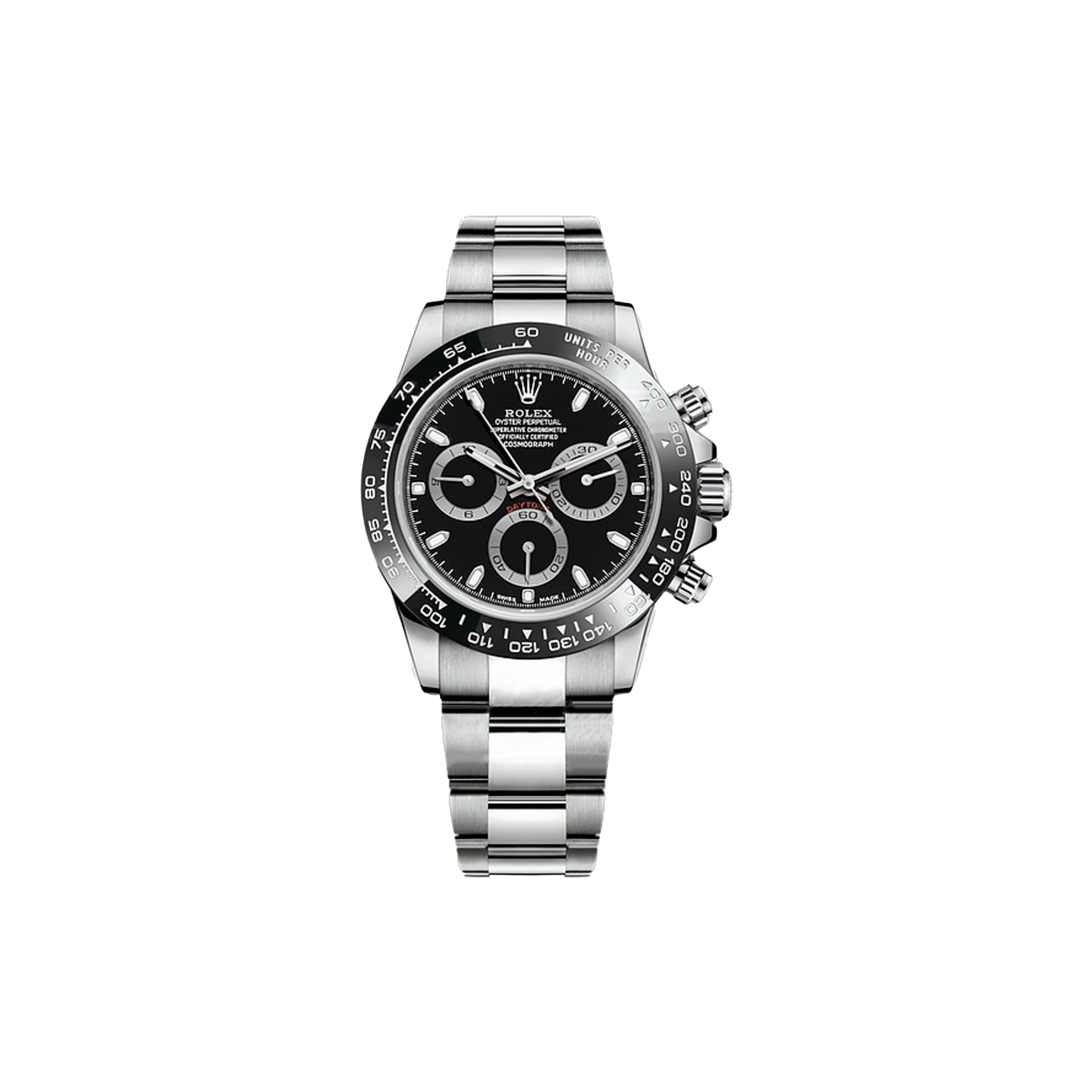 R*l*x daytona black dial 40mm watch 116500ln