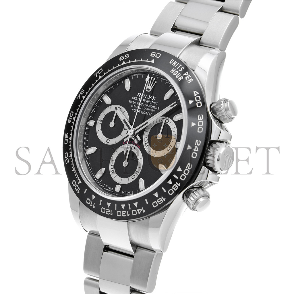 R*l*x daytona black dial 40mm watch 116500ln