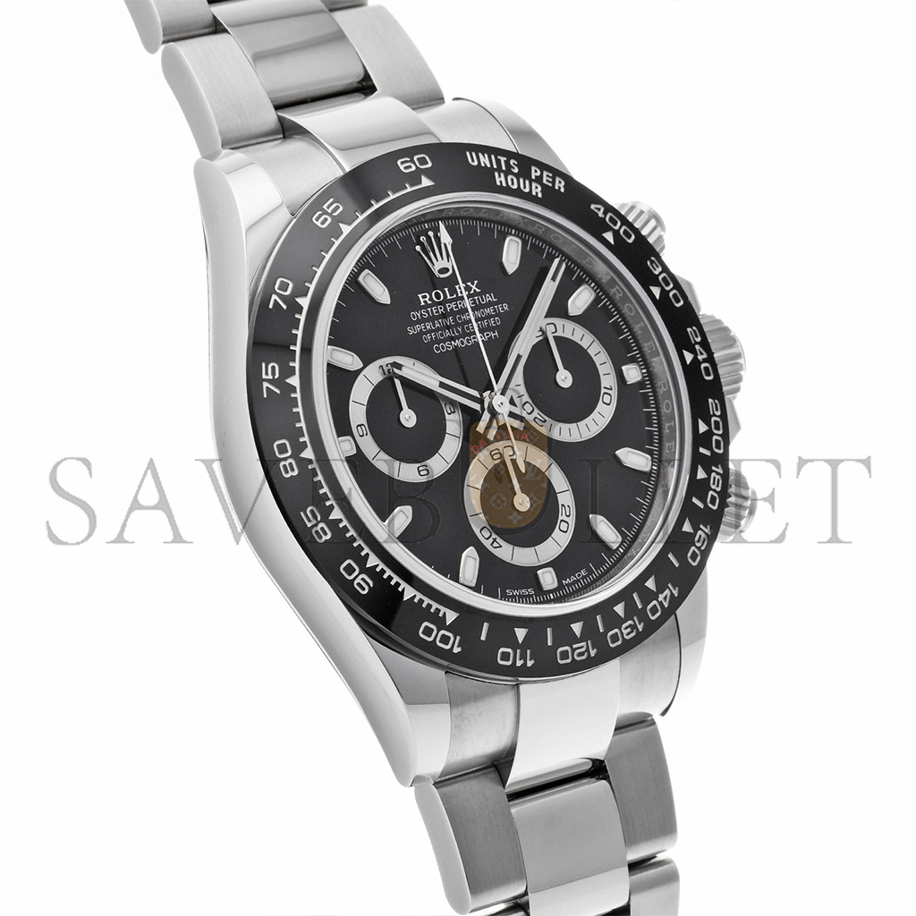 R*l*x daytona black dial 40mm watch 116500ln