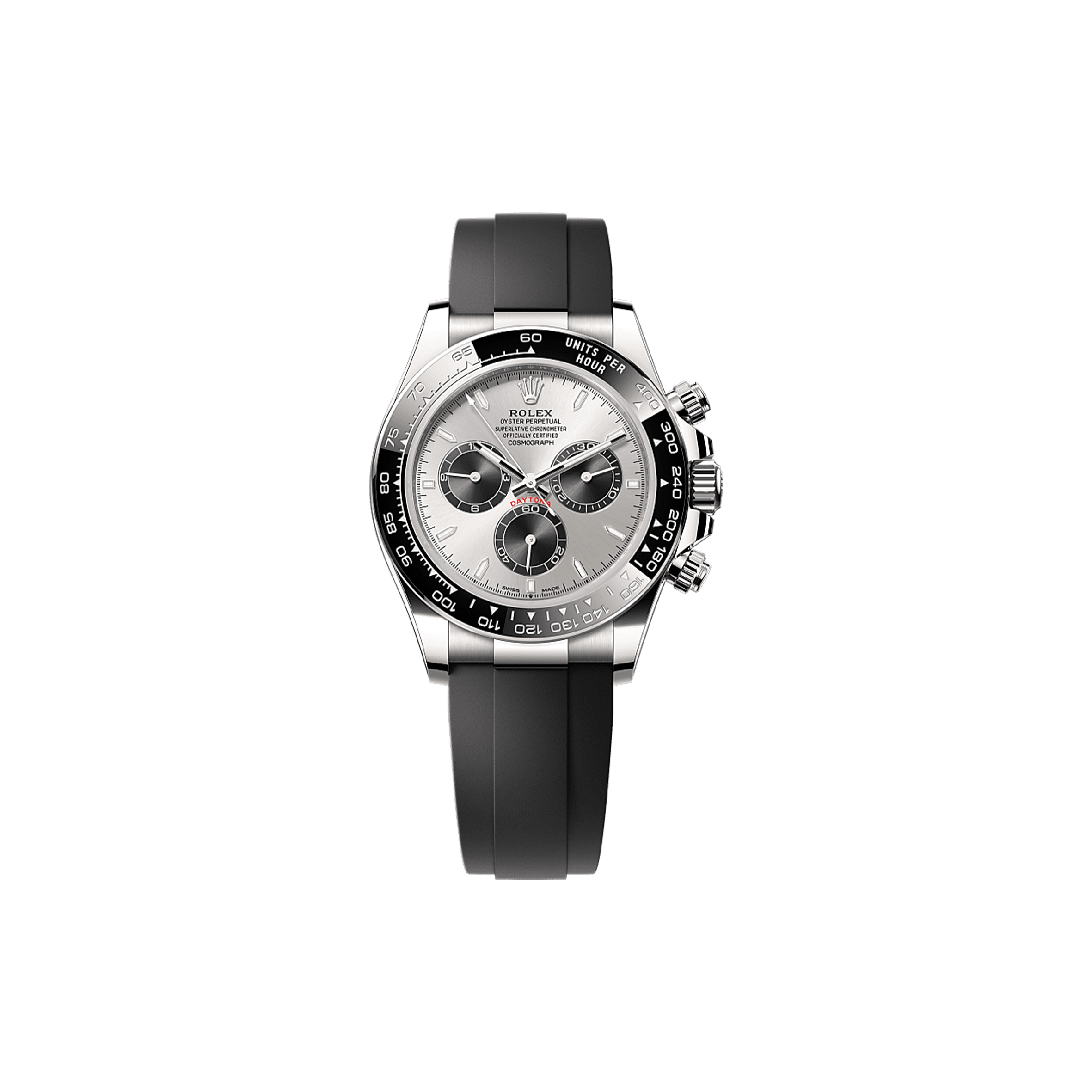 R*l*x cosmograph daytona oyster, 40 mm, white gold watch 126519ln