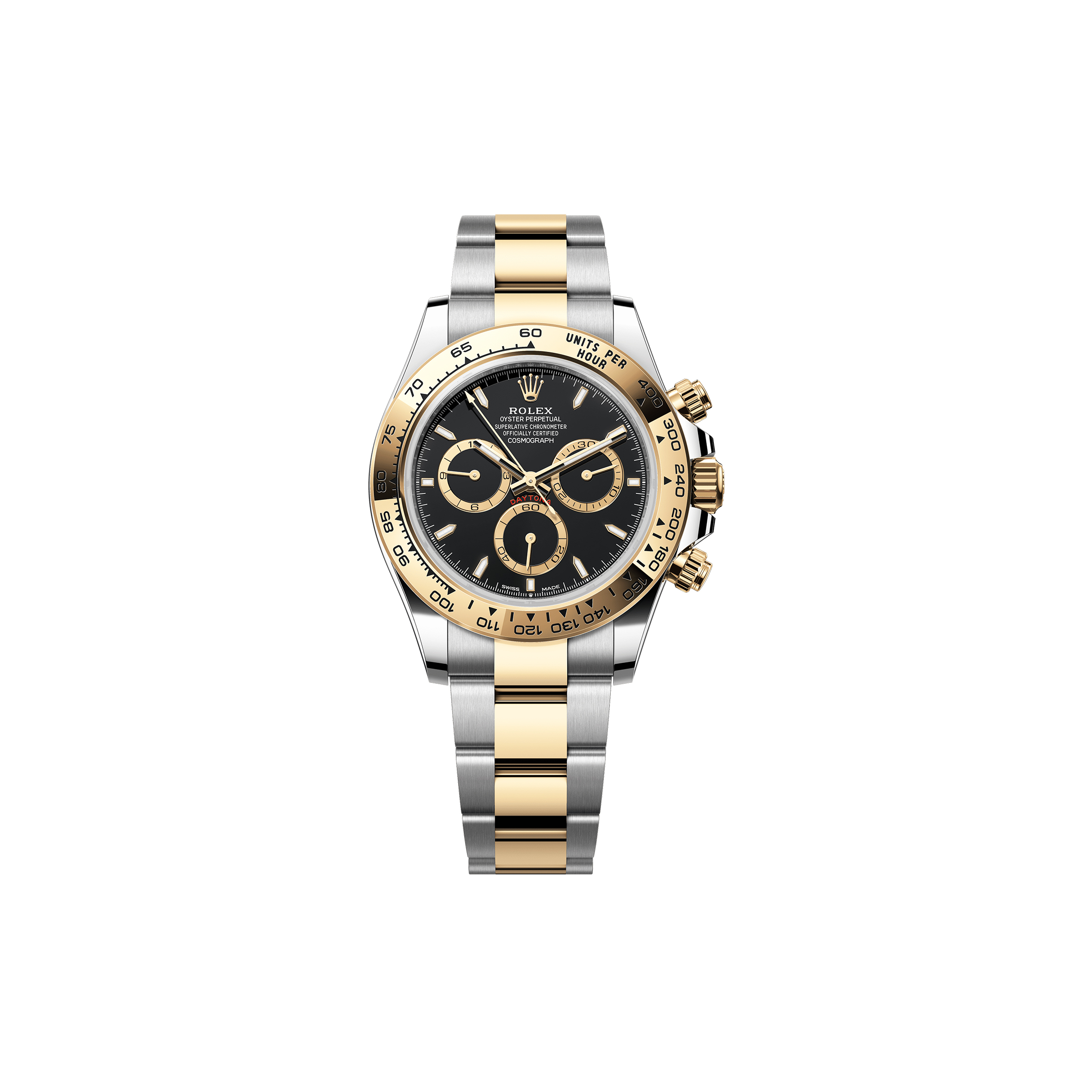 R*l*x cosmograph daytona oyster, 40 mm, oystersteel and yellow gold watch 126503
