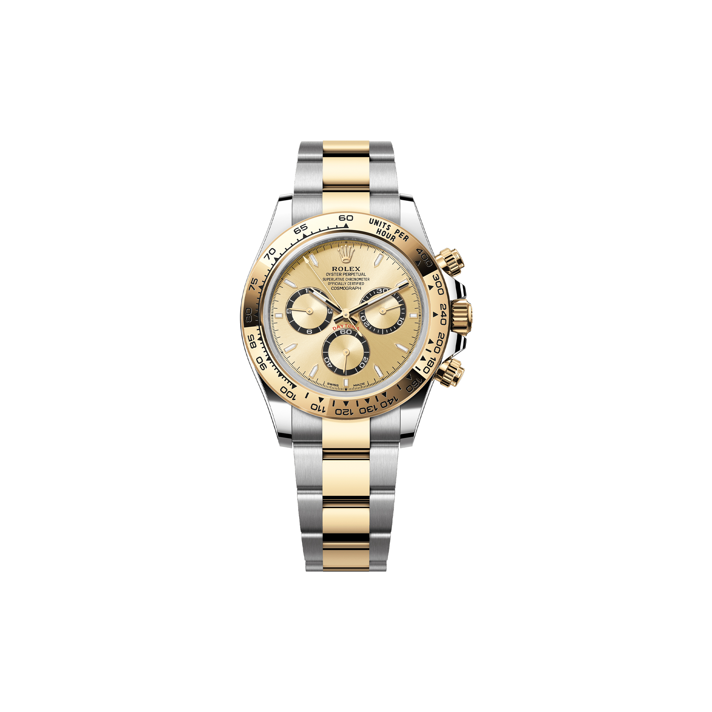 R*l*x cosmograph daytona oyster, 40 mm, oystersteel and yellow gold watch 126503