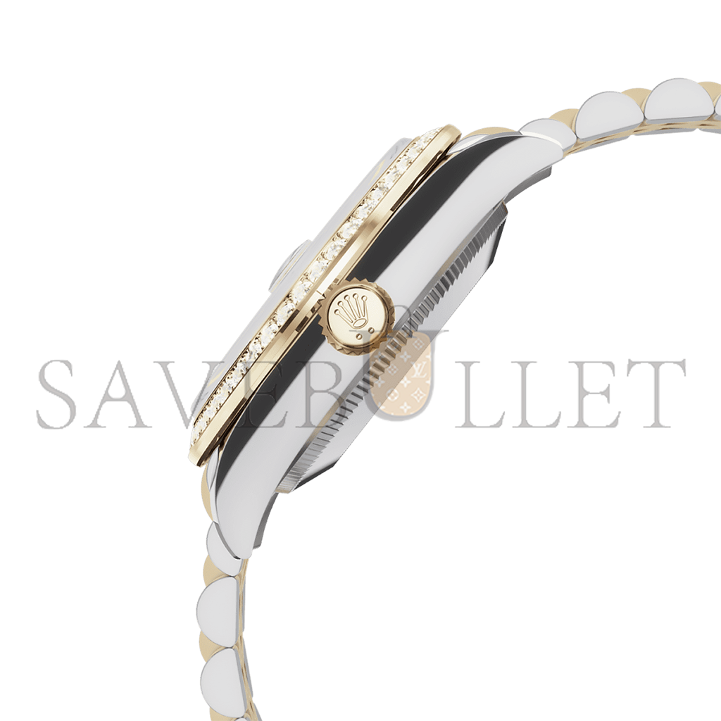 r*l*x datejust 31 oyster, 31 mm, oystersteel, yellow gold and Di*m*nds watch 278383rbr