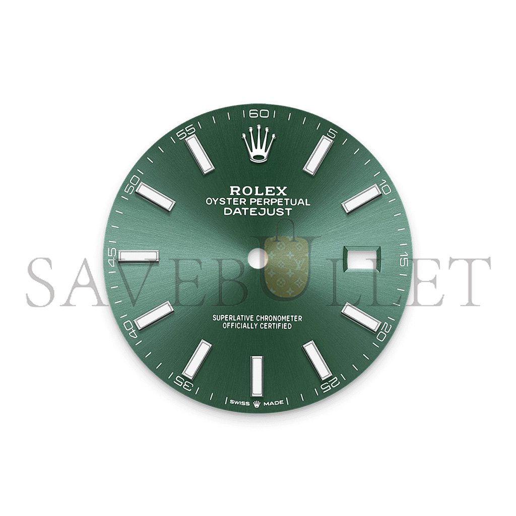 R*l*x datejust 41 oyster, 41 mm, oystersteel and white gold watch 126334-0027