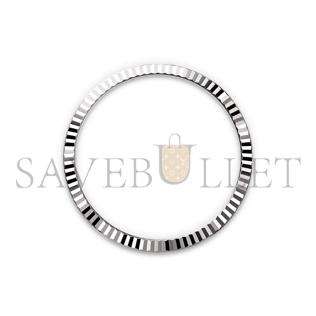 R*l*x datejust 36 oyster, 36 mm, oystersteel and white gold watch 126234-0013