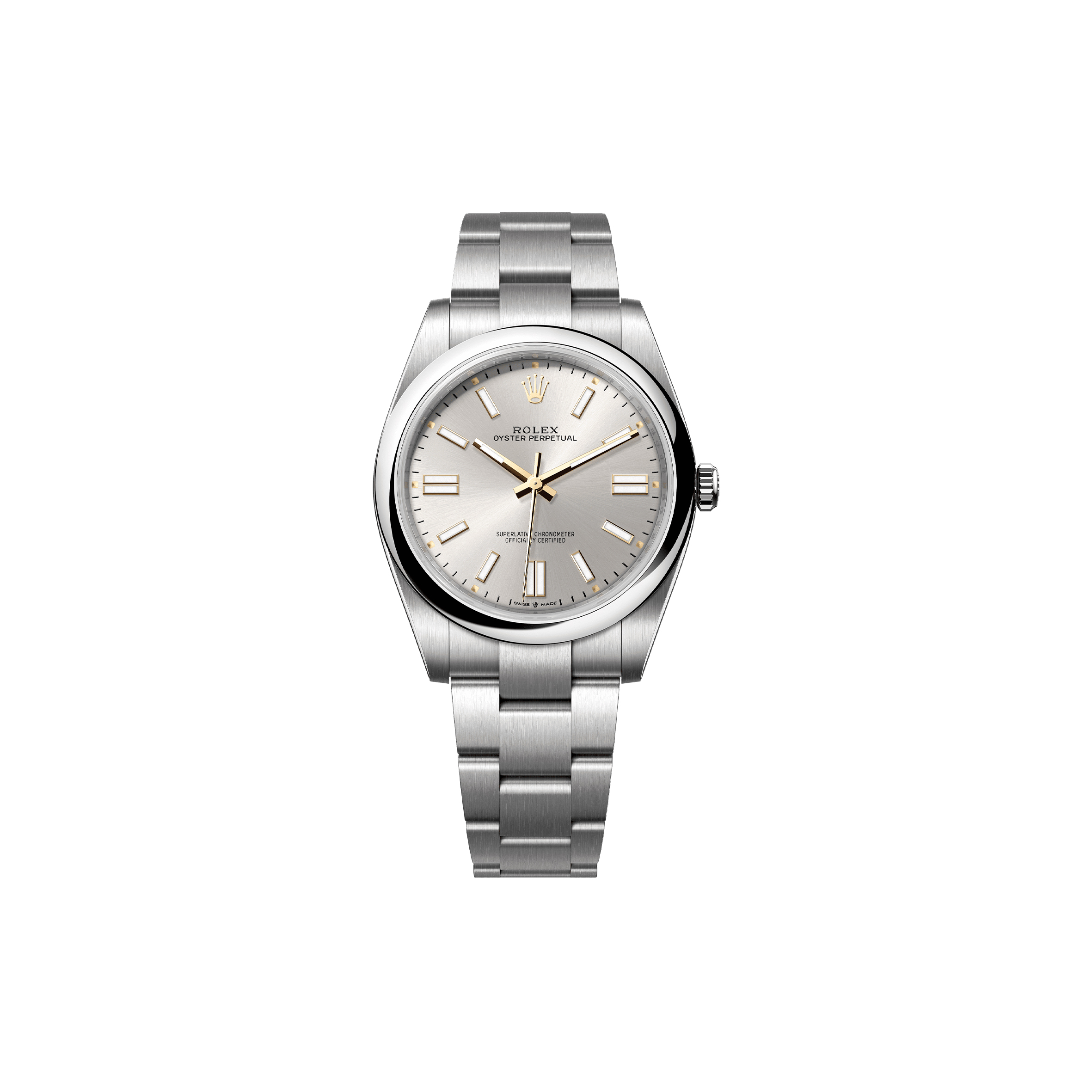 R*l*x oyster perpetual 41 oyster, 41 mm, oystersteel watch 124300-0001